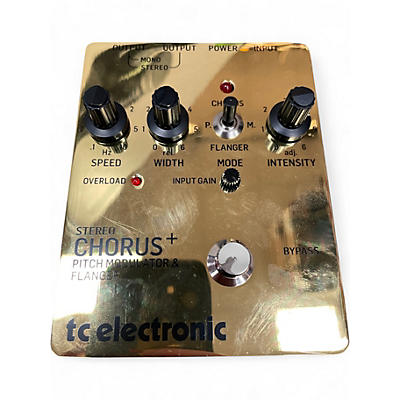 Used TC Electronic CHORUS + Effect Pedal