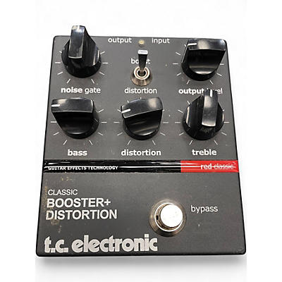 Used TC Electronic CLASSIC BOOSTER + DISTORTION Effect Pedal