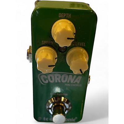 Used TC Electronic CORONA MINI CHORUS Effect Pedal