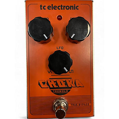 Used TC Electronic Choka Tremolo Effect Pedal