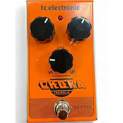 Used TC Electronic Choka Tremolo Effect Pedal