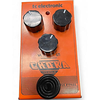 Used TC Electronic Choka Tremolo Effect Pedal