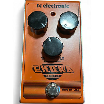 Used TC Electronic Choka Tremolo Effect Pedal