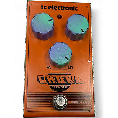 Used TC Electronic Choka Tremolo Effect Pedal