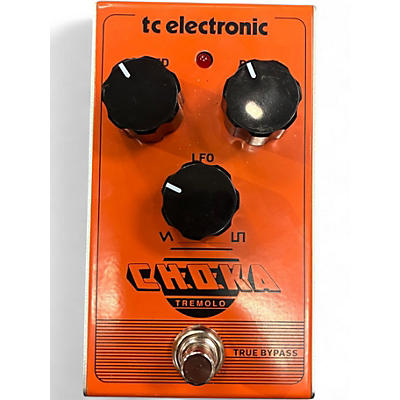 Used TC Electronic Choka Tremolo Effect Pedal