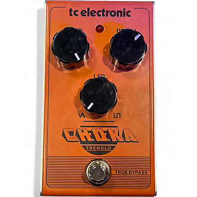 Used TC Electronic Choka Tremolo Effect Pedal