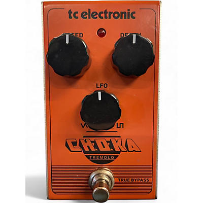 Used TC Electronic Choka Tremolo Effect Pedal