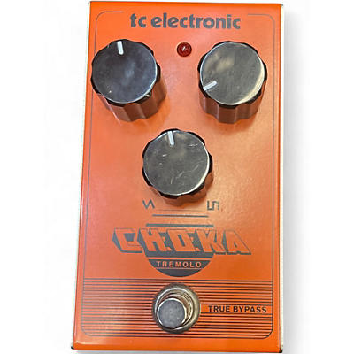 Used TC Electronic Choka Tremolo Effect Pedal