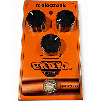 Used TC Electronic Choka Tremolo Effect Pedal