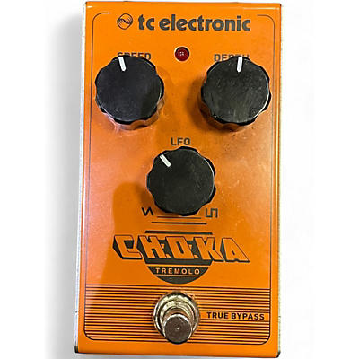 Used TC Electronic Choka Tremolo Effect Pedal