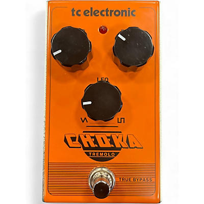 Used TC Electronic Choka Tremolo Effect Pedal