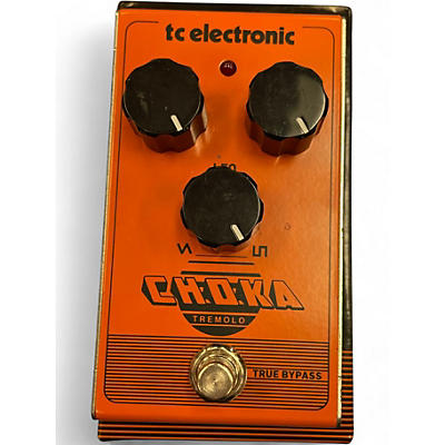 Used TC Electronic Choka Tremolo Effect Pedal