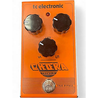 Used TC Electronic Choka Tremolo Effect Pedal