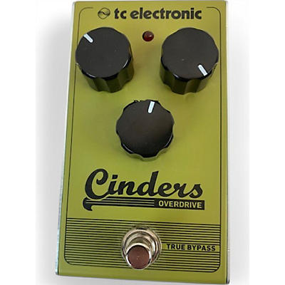 Used TC Electronic Cinders Overdrive Effect Pedal