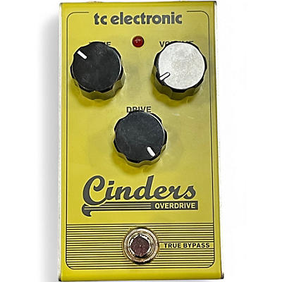 Used TC Electronic Cinders Overdrive Effect Pedal