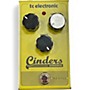 Used TC Electronic Cinders Overdrive Effect Pedal