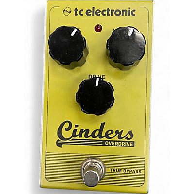 Used TC Electronic Cinders Overdrive Effect Pedal