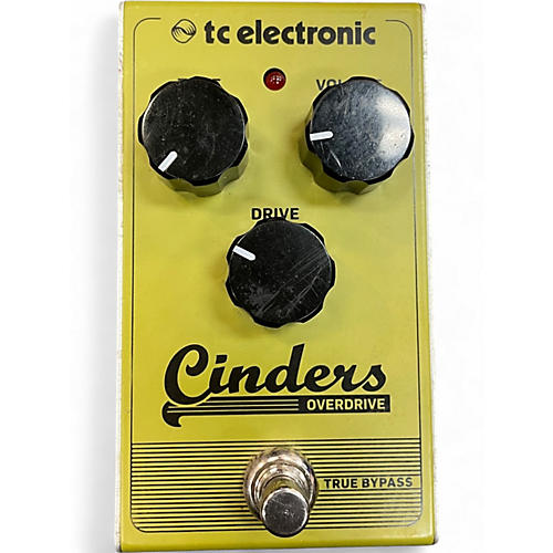 Used TC Electronic Cinders Overdrive Effect Pedal