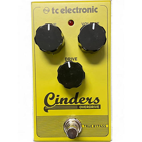 Used TC Electronic Cinders Overdrive Effect Pedal