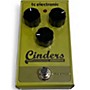 Used TC Electronic Cinders Overdrive Effect Pedal