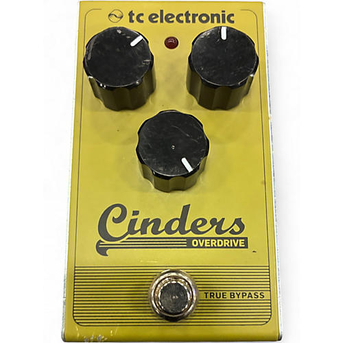 Used TC Electronic Cinders Overdrive Effect Pedal
