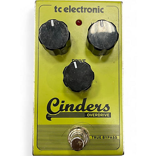 Used TC Electronic Cinders Overdrive Effect Pedal