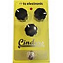 Used TC Electronic Cinders Overdrive Effect Pedal
