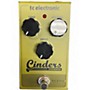 Used TC Electronic Cinders Overdrive Effect Pedal