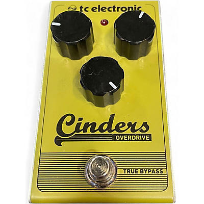 Used TC Electronic Cinders Overdrive Effect Pedal