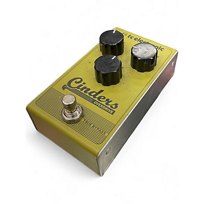 Used TC Electronic Cinders Overdrive Effect Pedal
