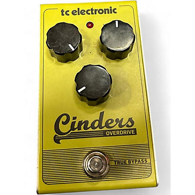 Used TC Electronic Cinders Overdrive Effect Pedal