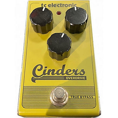 Used TC Electronic Cinders Overdrive Effect Pedal
