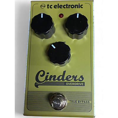 Used TC Electronic Cinders Overdrive Effect Pedal