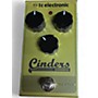 Used TC Electronic Cinders Overdrive Effect Pedal