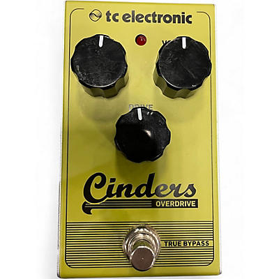 Used TC Electronic Cinders Overdrive Effect Pedal