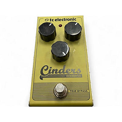 Used TC Electronic Cinders Overdrive Effect Pedal