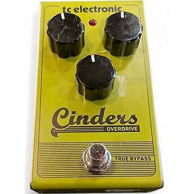 Used TC Electronic Cinders Overdrive Effect Pedal