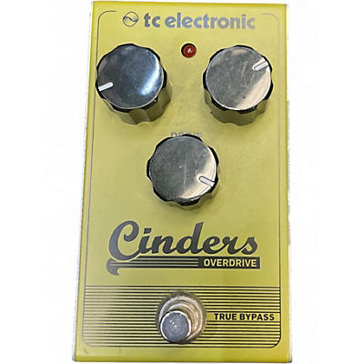 Used TC Electronic Cinders Overdrive Effect Pedal
