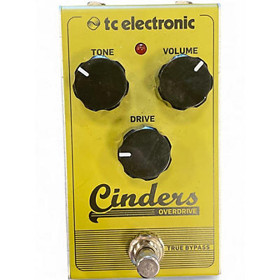 Used TC Electronic Cinders Overdrive Effect Pedal