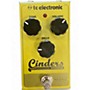 Used TC Electronic Cinders Overdrive Effect Pedal