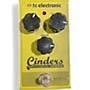 Used TC Electronic Cinders Overdrive Effect Pedal
