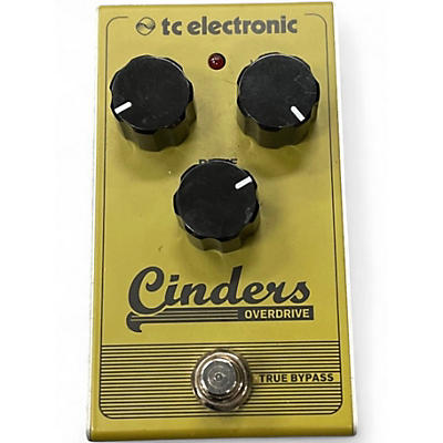 Used TC Electronic Cinders Overdrive Effect Pedal