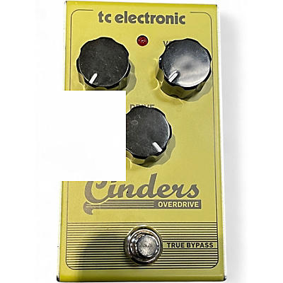 Used TC Electronic Cinders Overdrive Effect Pedal