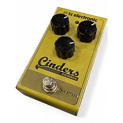 Used TC Electronic Cinders Overdrive Effect Pedal