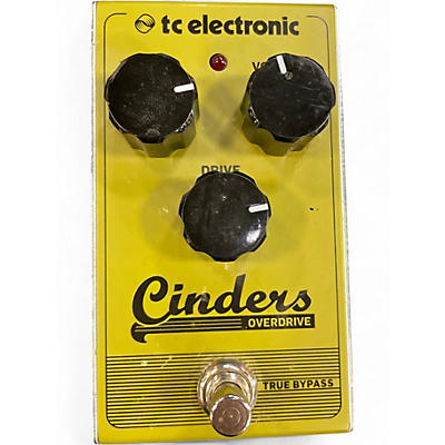 Used TC Electronic Cinders Overdrive Effect Pedal