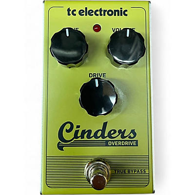 Used TC Electronic Cinders Overdrive Effect Pedal