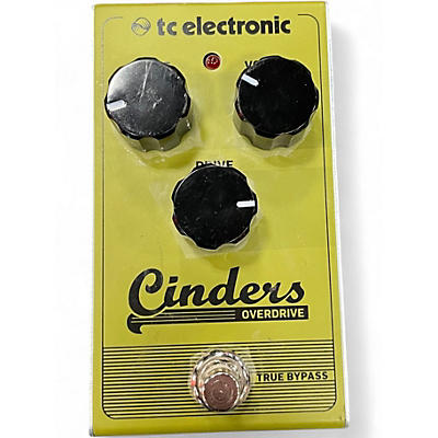 Used TC Electronic Cinders Overdrive Effect Pedal