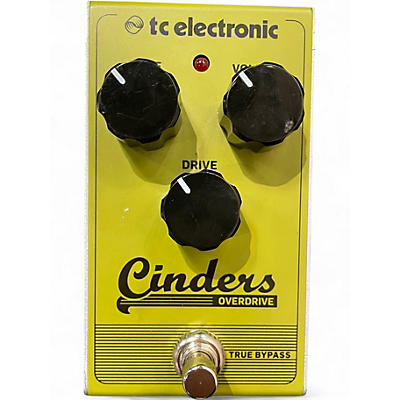 Used TC Electronic Cinders Overdrive Effect Pedal