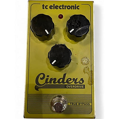 Used TC Electronic Cinders Overdrive Effect Pedal