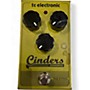 Used TC Electronic Cinders Overdrive Effect Pedal